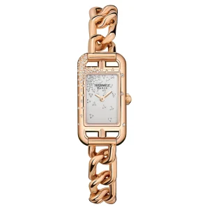 Relógio de Quartzo em Ouro Hermès Nantucket