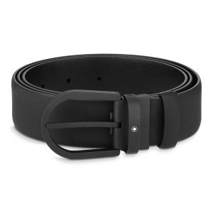 Cinto Montblanc Horseshoe Rubberized 35 Mm