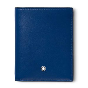 Carteira Compacta Montblanc Meisterstuck 6Cc BK/BL
