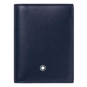 Porta Cartões Montblanc Meisterstuck 4Cc Azul