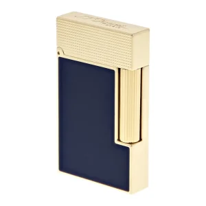 Isqueiro Dupont Ligne 2 Azul/Amarelo