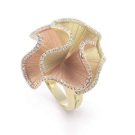 Anel em Ouro Apricot