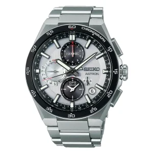 Relógio de Quartzo Solar Seiko Astron Titânio
