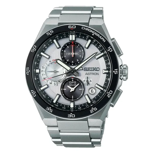 SSH153J1 Relógio de Quartzo Solar Seiko Astron Titânio