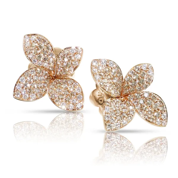 Brincos em Ouro Rosa Pasqual Bruni G. Segreti